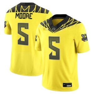 Mens Kids Youths Dante Moore Vapor Jersey Yellow Stitched